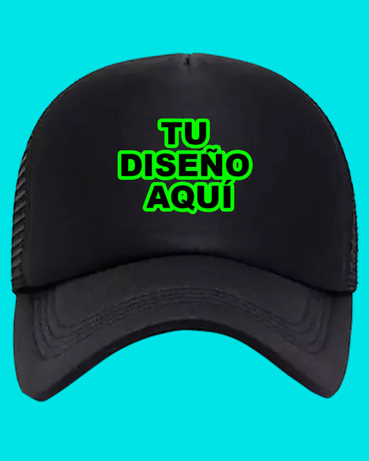 Gorra Trucker Negro