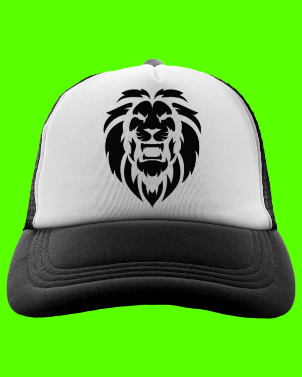 Gorra Trucker Blanco y Negro - Leon